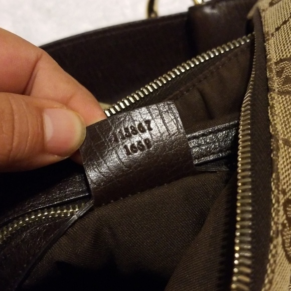 Gucci monogram gold Hobo purse - Picture 4 of 6